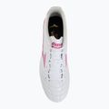 Football boots Mizuno Morelia Neo IV Pro AG white/fuchsia purple/fuchsia purple 5
