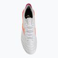 Football boots Mizuno Morelia Neo IV Beta Japan FG white/pink tetra/fuchsia purple 5