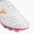 Football boots Mizuno Morelia Neo IV Beta Japan FG white/pink tetra/fuchsia purple 7