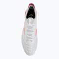 Football boots Mizuno Morelia Neo IV Beta Elite FG white/pink tetra/fuchsia purple 5
