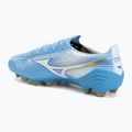 Football boots Mizuno Alfa III Pro FG celeste/white 3