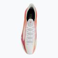 Football boots Mizuno Alfa III Pro FG white/fuchsia purple 5