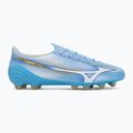 Football boots Mizuno Alfa III Elite FG celeste/white 2