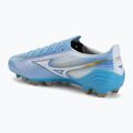 Football boots Mizuno Alfa III Elite FG celeste/white 3