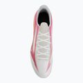 Football boots Mizuno Alfa III Select FG white/fuchsia purple 5