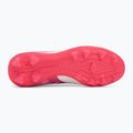 Children's football boots Mizuno Alfa III Select Jr FG white/fuchsia purple 4