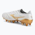 Football boots Mizuno Morelia Neo IV Beta Elite Mix white/mp gold/cool gray 3c 3