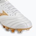 Football boots Mizuno Morelia Neo IV Beta Elite Mix white/mp gold/cool gray 3c 7
