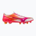 Football boots Mizuno Alpha III Japan Mix white/fuchsia purple