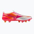 Football boots Mizuno Alpha III Japan Mix white/fuchsia purple 2
