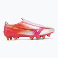 Football boots Mizuno Alpha III Japan Mix white/fuchsia purple 2