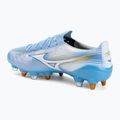 Football boots Mizuno Alfa III Elite Mix celeste/white 3