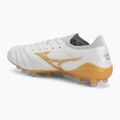 Football boots Mizuno Morelia Neo IV Beta Elite AG white/mp gold/cool gray 3c 3