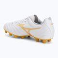 Children's football boots Mizuno Monarcida Neo III Select FG white/mp gold 3