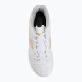Children's football boots Mizuno Monarcida Neo III Select FG white/mp gold 5