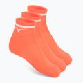 Socks Mizuno Training Mid With Line Lava Orange