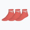 Socks Mizuno Training Mid With Line Lava Orange 5