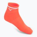 Socks Mizuno Training With Line white/cloudspace/lava orange 4