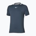 Men's tennis shirt Mizuno Tennis Core Short Sleeve Tee insigna blue/cloudscape