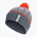 Rab Khroma Bobble orion blue/red grapefruit winter cap 6