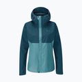 Rab Downpour Eco women's rain jacket blue QWG-83-OBC-08 7