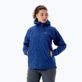 Rab Downpour Eco women's rain jacket navy blue QWG-83 3