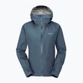 Rab Namche Paclite women's rain jacket blue QWH-60 4