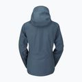 Rab Namche Paclite women's rain jacket blue QWH-60 5