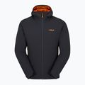 Men's insulated jacket Rab Xenair Alpine Light ebony/marmalade