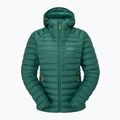 Women's down jacket Rab Microlight Alpine green slate 2