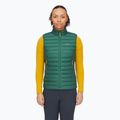 Women's Rab Microlight Vest green slate 4