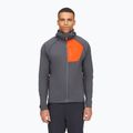 Men's Rab Superflux Hoody graphene/firecracker