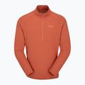 Men's sweatshirt Rab Sonic Zip red clay 4