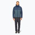 Rab Downpour Eco men's rain jacket tempest blue/orion blue 2