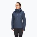 Women's rain jacket Rab Downpour Light tempest blue 4