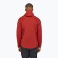 Men's rain jacket Rab Kinetic 2.0 tuscan red 3