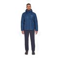 Men's down jacket Rab Microlight Alpine Tempest Blue