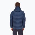 Men's insulated jacket Rab Cirrus Alpine tempest blue 2