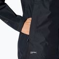 Women's rain jacket Rab Downpour black 10