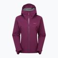 Women's waterproof jacket Rab Downpour Light mulberry
