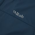 Men's Rab Windgather Hoody jacket tempest blue 3