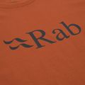 Men's T-shirt Rab Stance Logo red earth 3