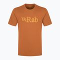 Men's Rab Stance Tech Sketch red earth T-shirt
