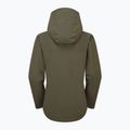 Women's rain jacket Rab Downpour army 2