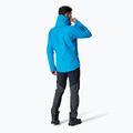 Rab Downpour men's rain jacket maya blue 3