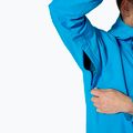 Rab Downpour men's rain jacket maya blue 7