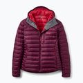 Women's down jacket Rab Microlight Alpine Hoody mulberry