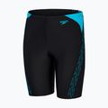 Speedo Hyper Boom Logo Splice Children's Swim Jammer Black 8-00315215176 4