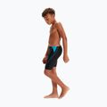 Speedo Hyper Boom Logo Splice Children's Swim Jammer Black 8-00315215176 6