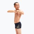Speedo Medley Logo Aquashort children's swim trunks navy blue 8-1241006864 6